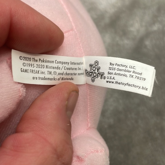 Nintendo Pokemon Plush Jigglypuff Figure 7 Inches Tall Toy Factory 2020 - Picture 8 of 8